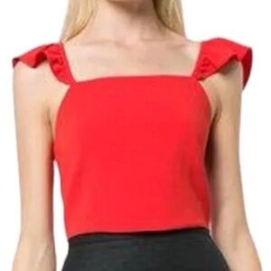 Alice + Olivia Celestia Cropped Tank Top